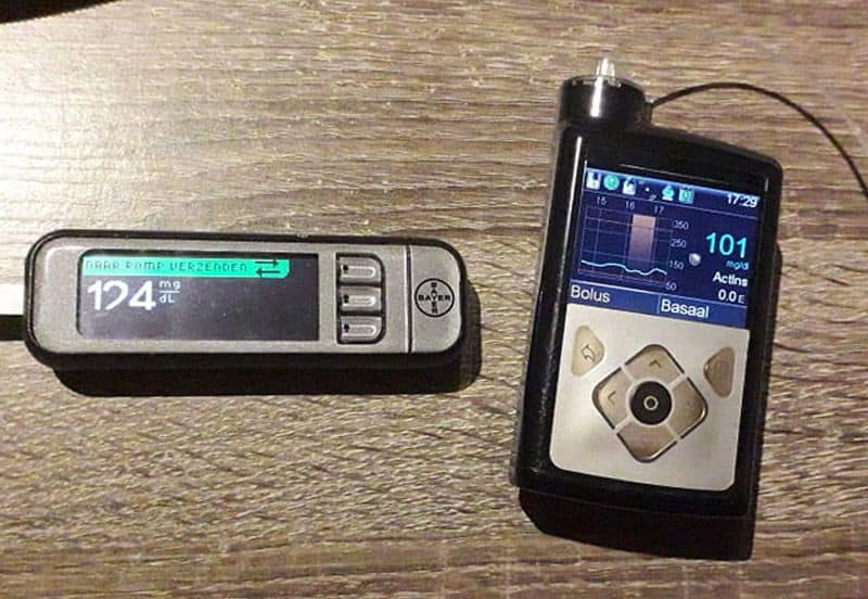 Méadar Glúcóis agus Caidéal Inslin ar Bhord