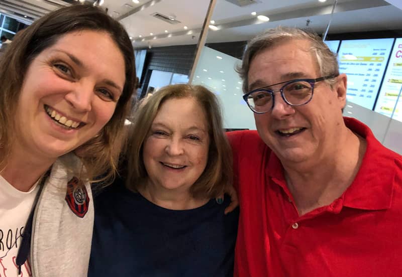 Carolina Fernández Dominé With Her Family