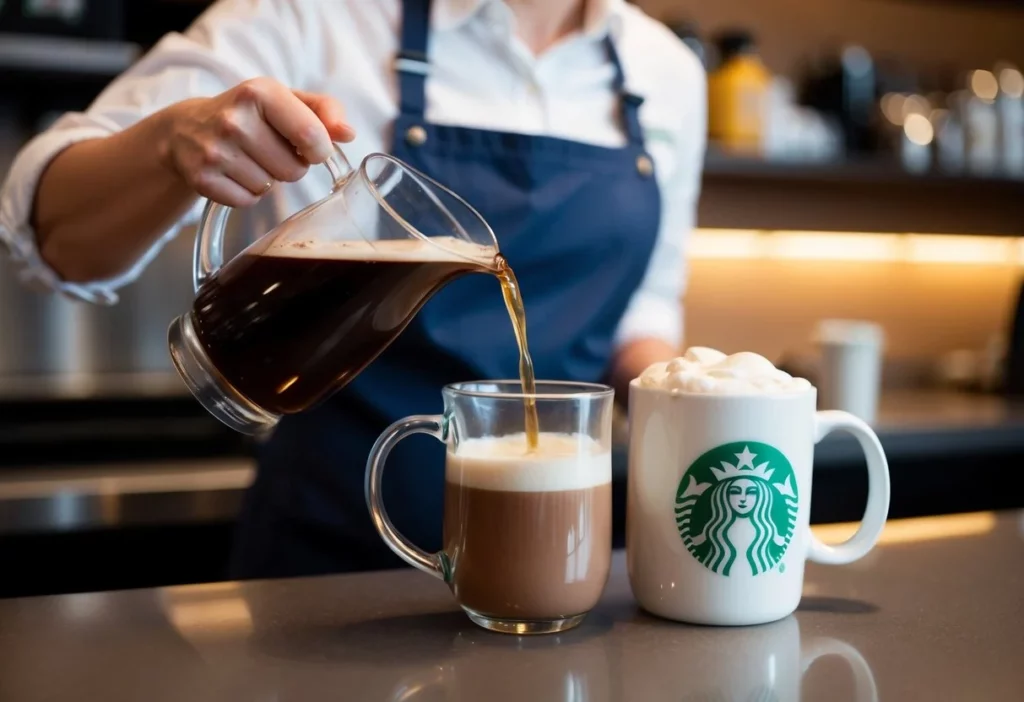 Sugar-Free Hot Chocolate At Starbucks With Coffee Added