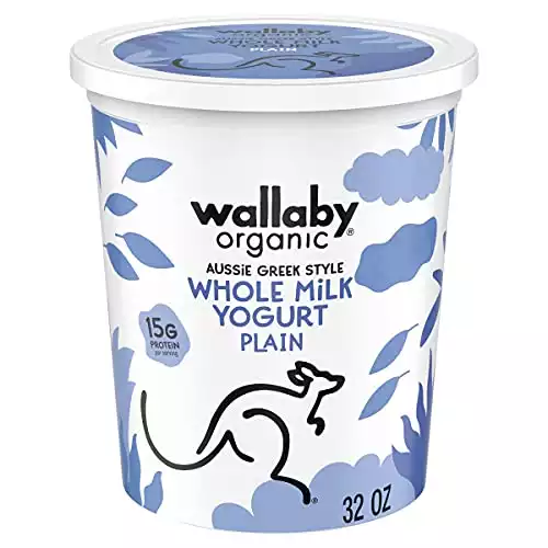 Wallaby Organic Aussie Greek Whole Milk Yogurt