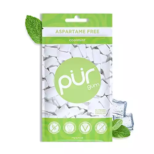 Pur 100% Xylitol Gum With Coolmint
