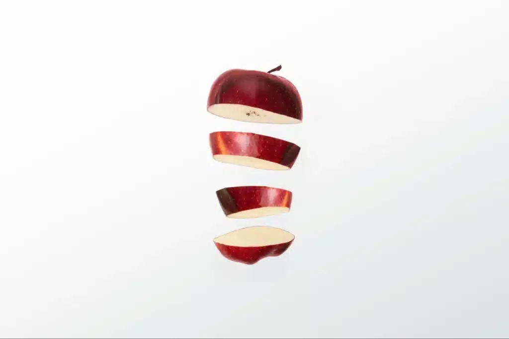 Image9 11Zon A Sliced Apple With Several Slices
